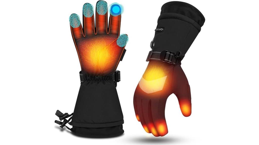 heated gloves for winter