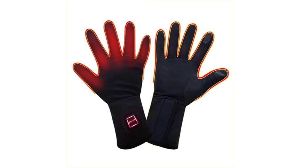 heated gloves with batteries