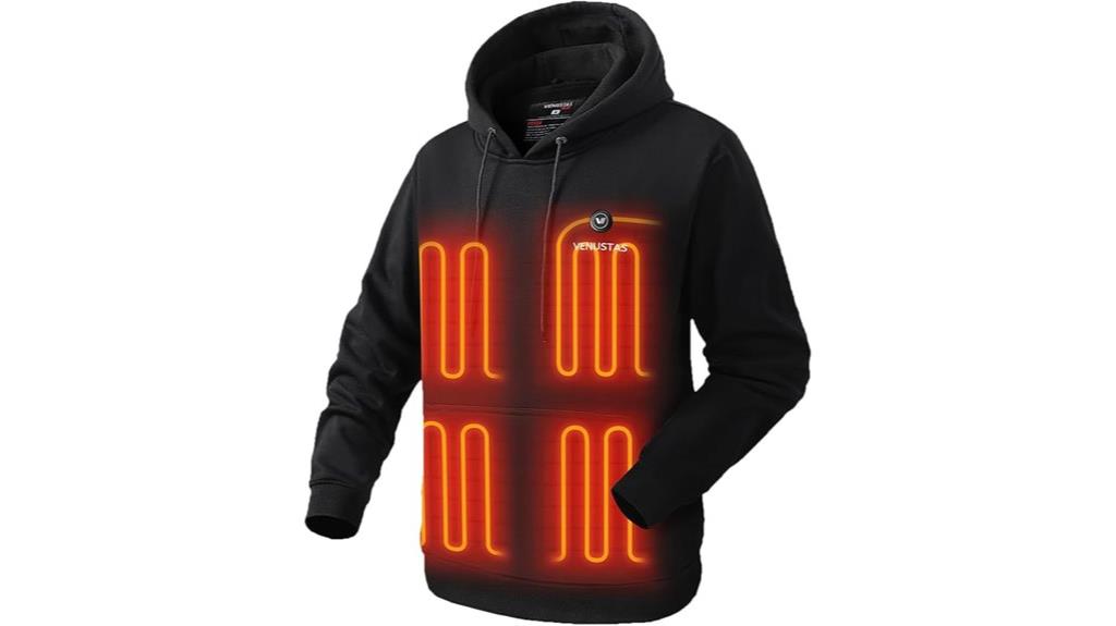 heated hoodie warmth comfort