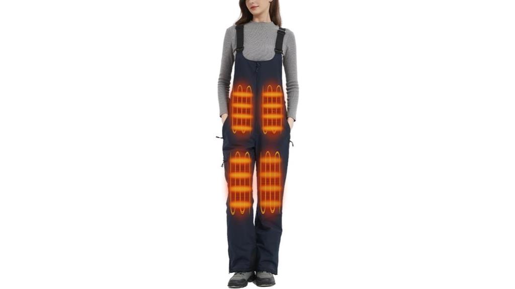 heated insulated bib overalls