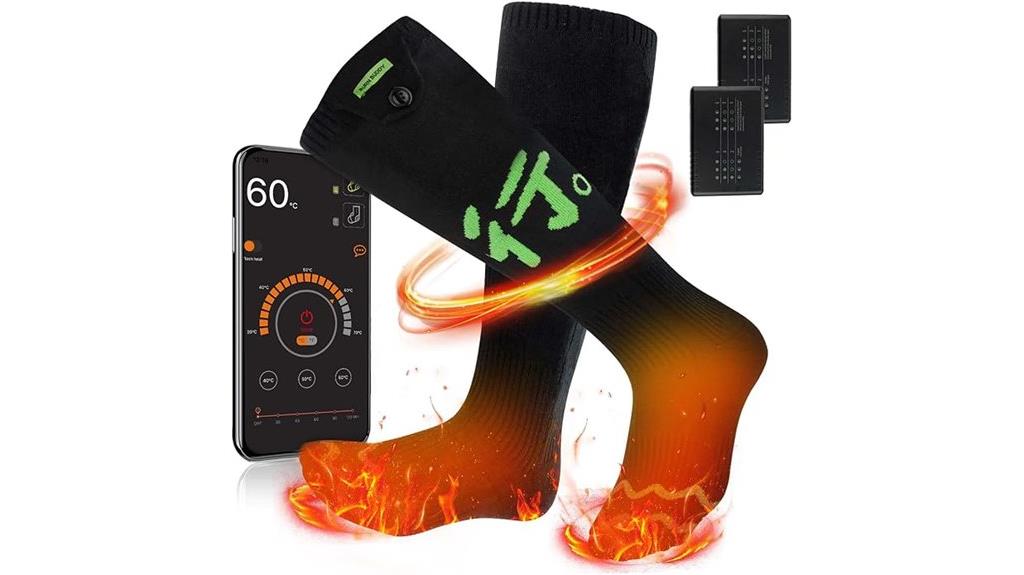 heated socks for comfort