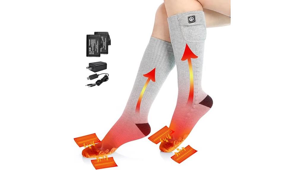 heated socks warmth guaranteed