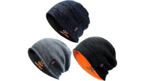 3 Pack Reversible Winter Beanie Hats Review