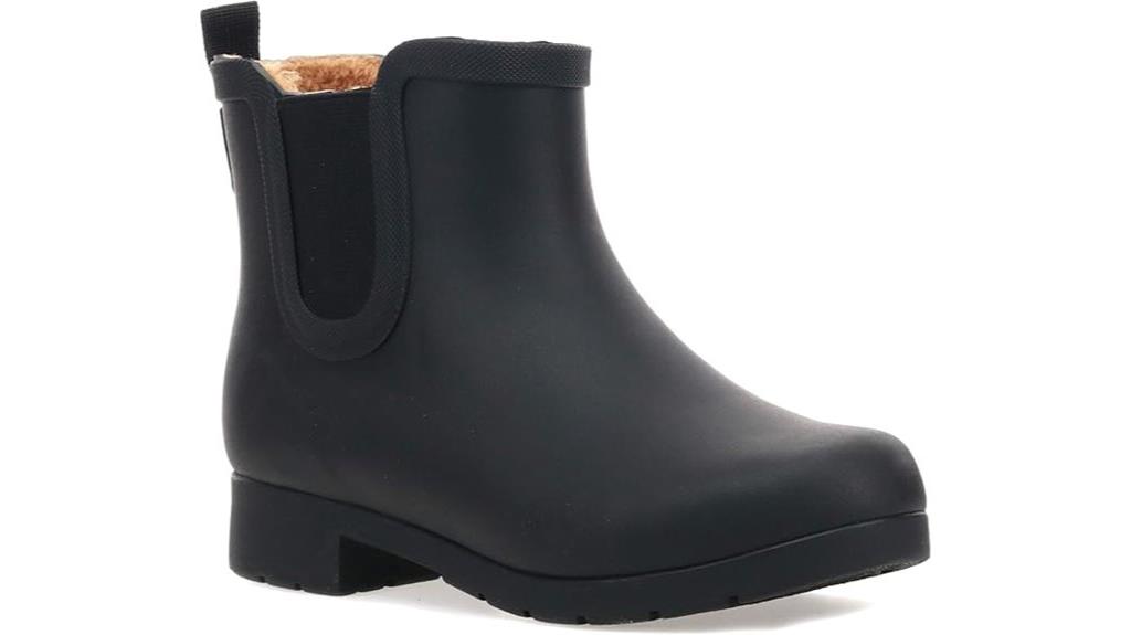 stylish waterproof chelsea booties