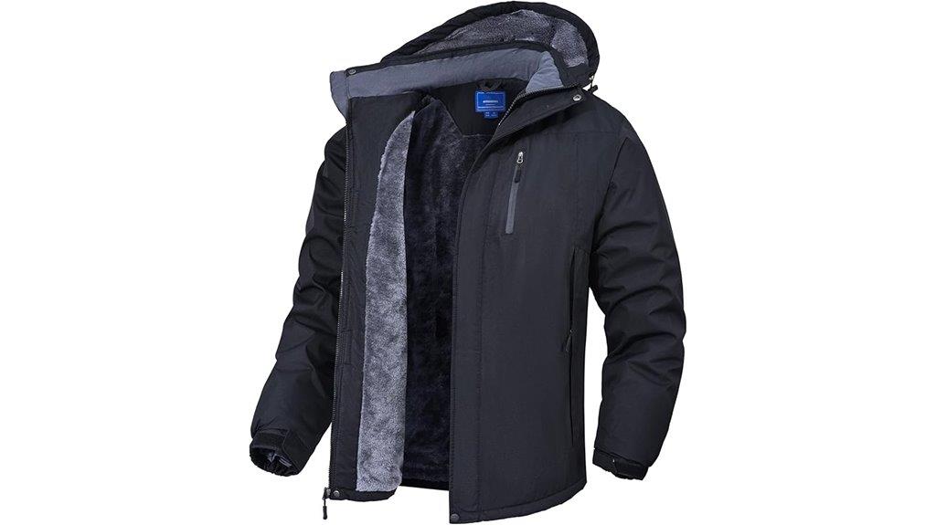 stylish winter ski jacket