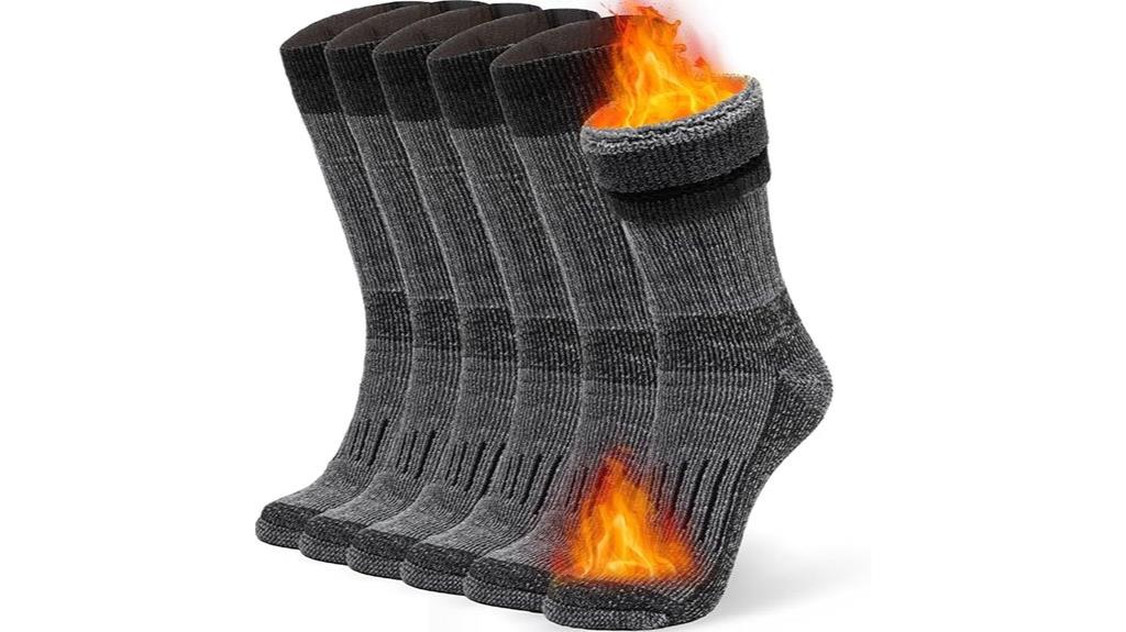 warm comfortable thermal socks