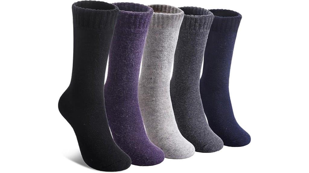 warm comfortable wool socks