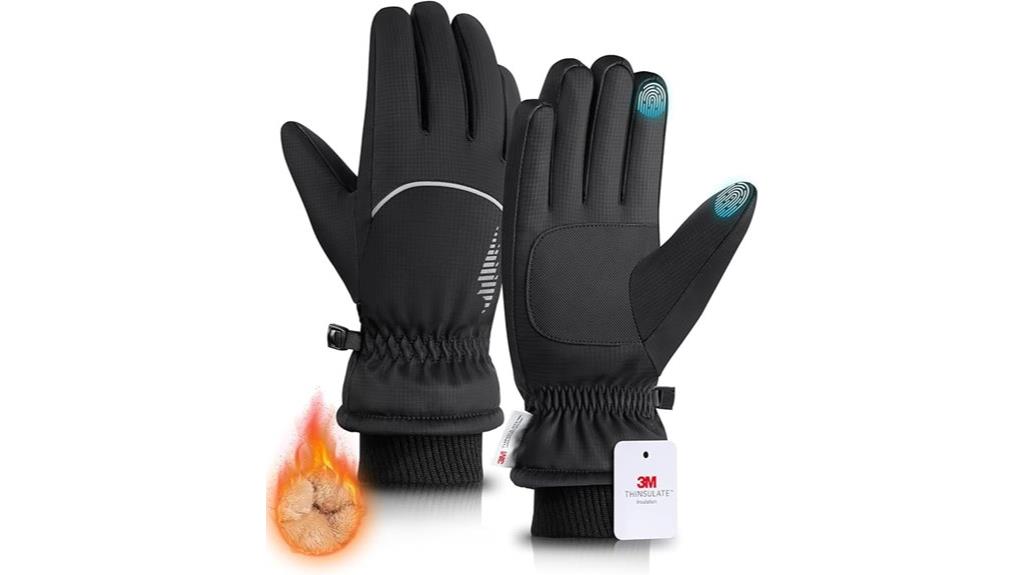 warm functional winter gloves