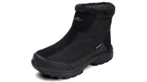 SILENTCARE Mens Warm Snow Boots Review