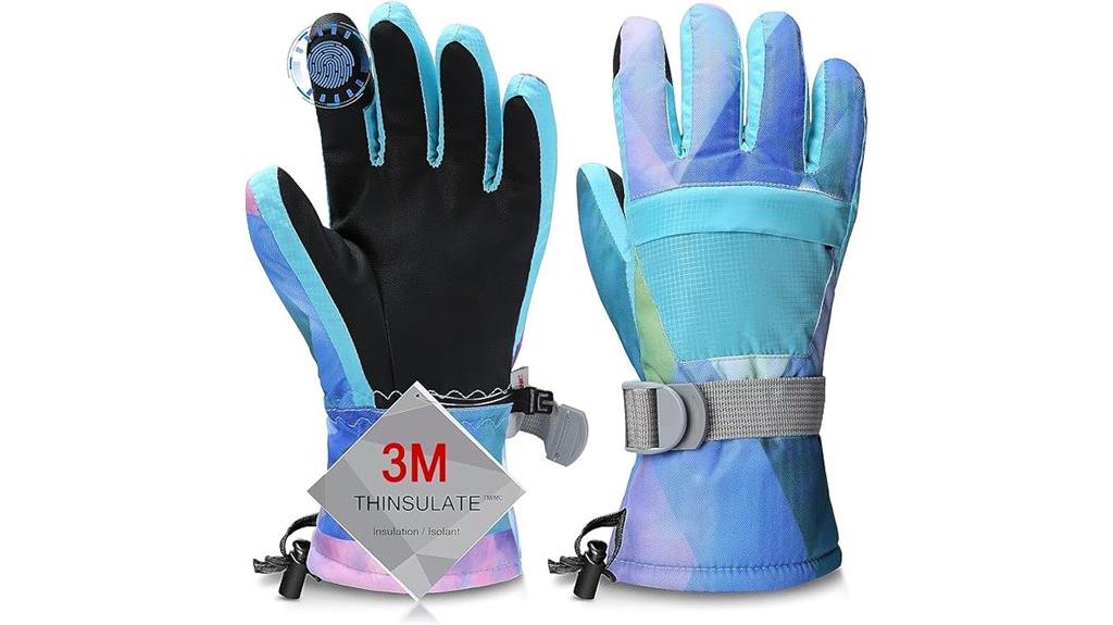 warm waterproof ski gloves